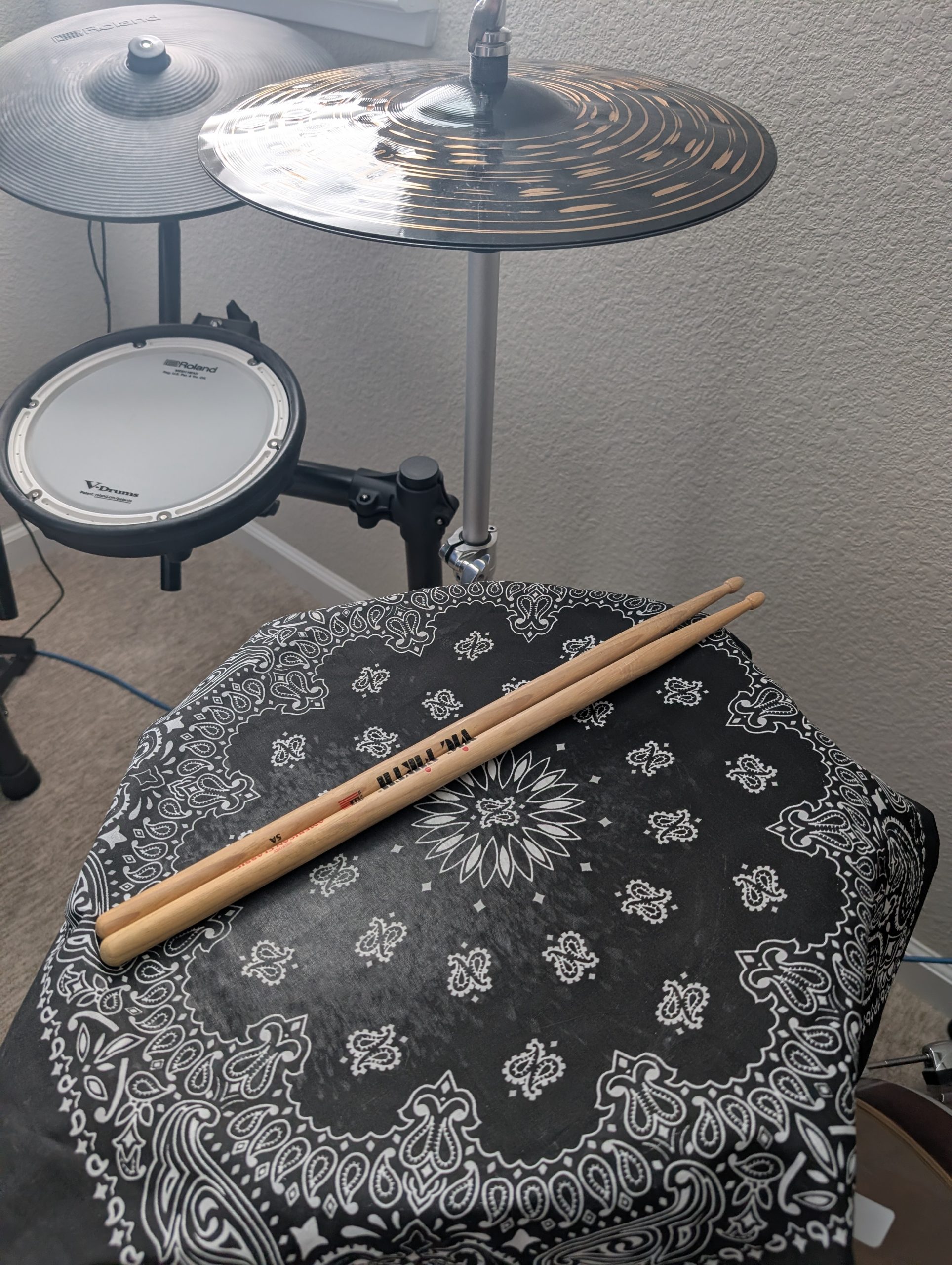 First Time Recording Acoustic Drum Kit
