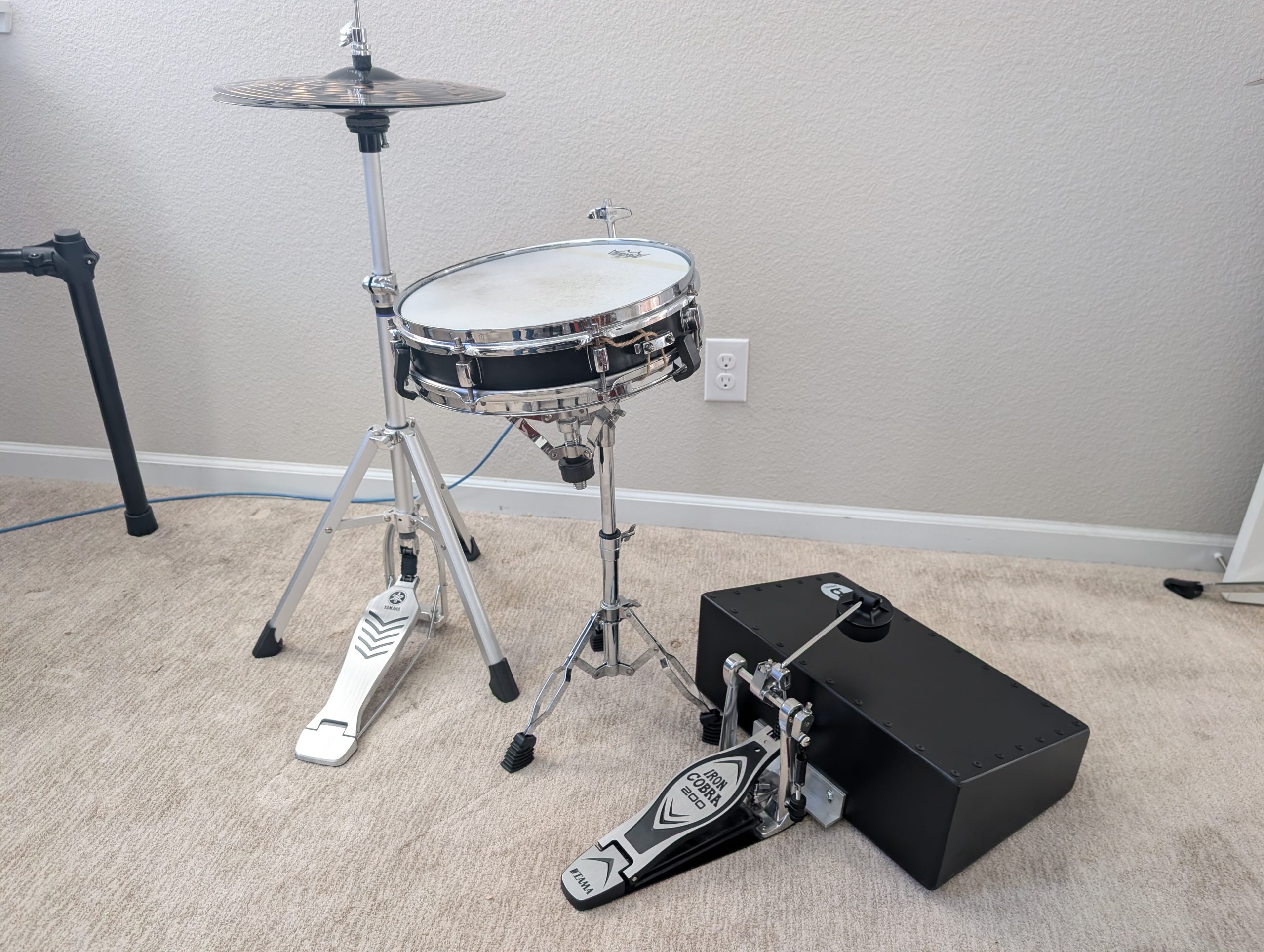 Low Volume Portable Drum Kit