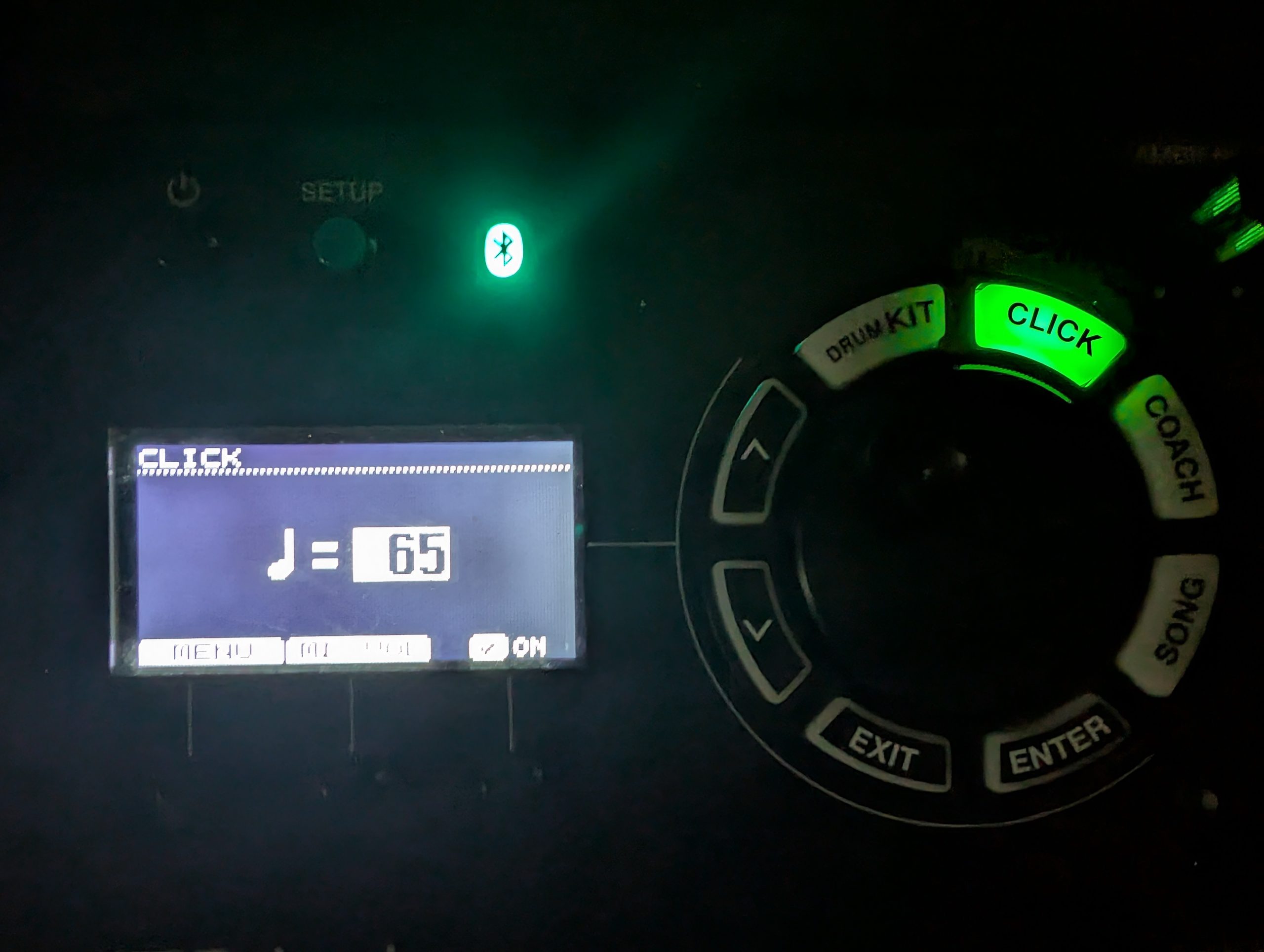 Milestone: 65 BPM Left Hand Strokes