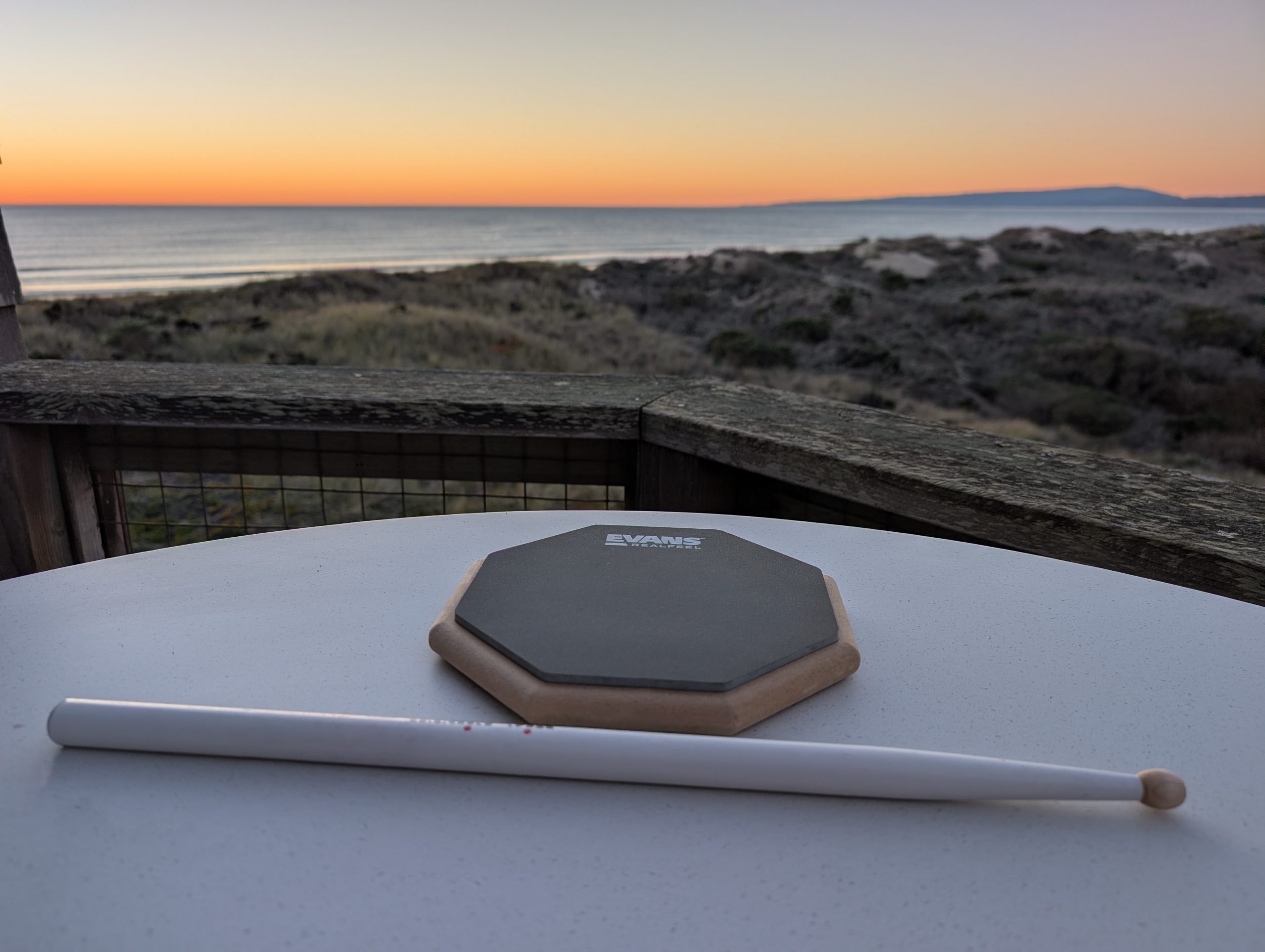 First Practice on Vacation