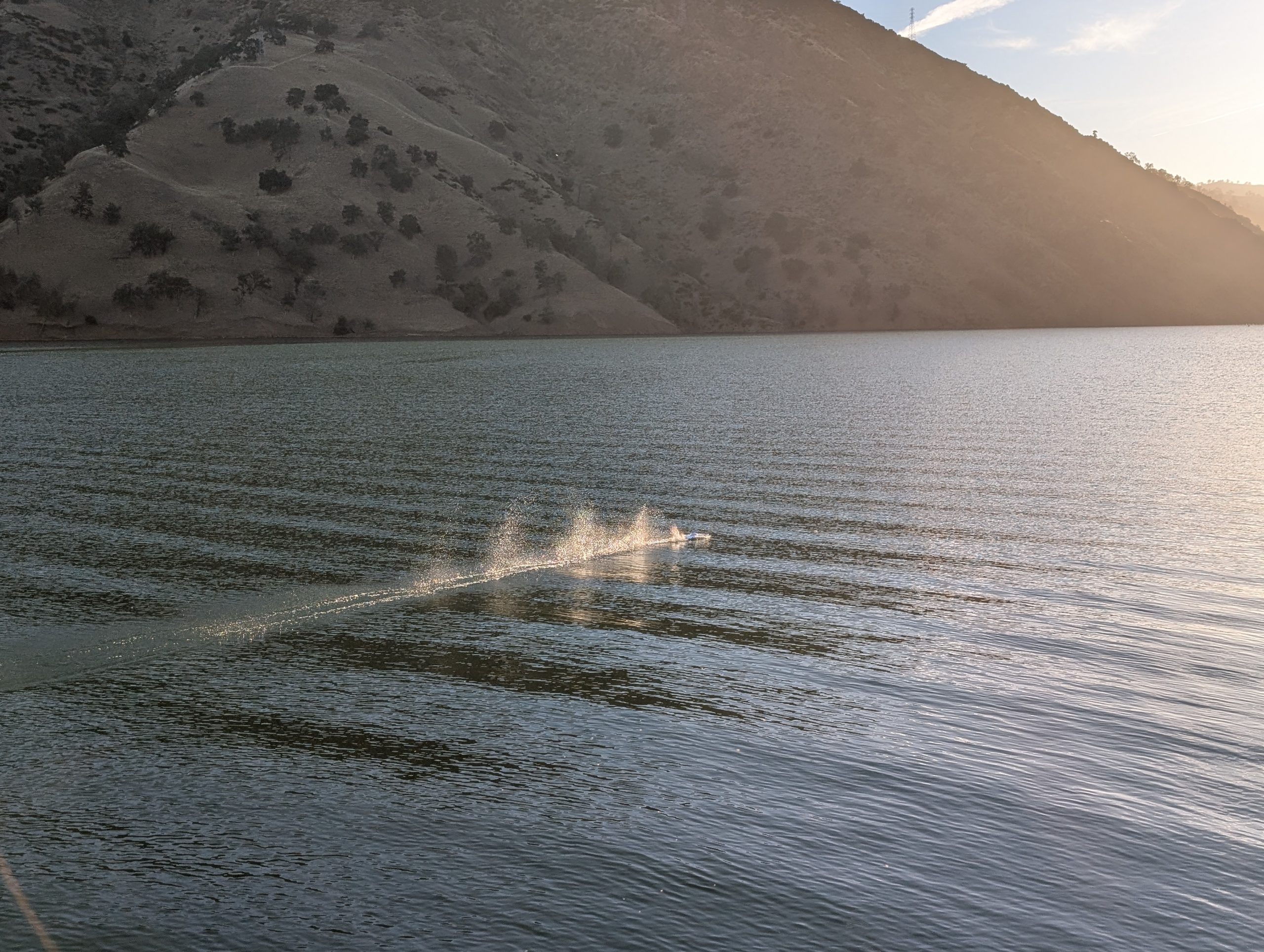 Peace at the Lake in the Morning